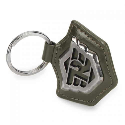 윙 로고 스텐실 올리브 키체인