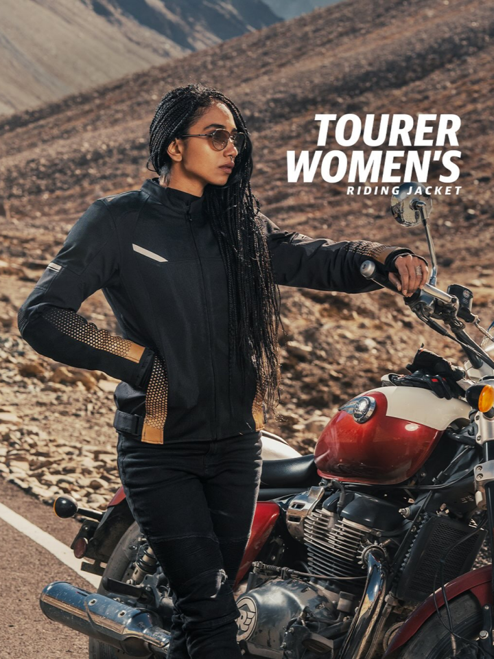 여성 골든 투어러 라이딩 재킷