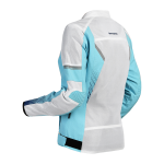 여성 스카이 블루 투어러 라이딩 재킷