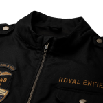 코만도 슬리브리스 블랙 재킷