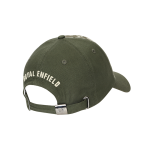 라인 카모 프린트 워시드 그린 모자