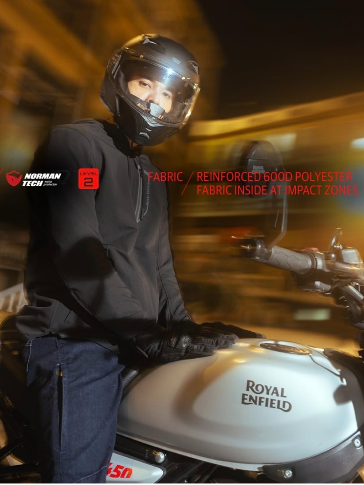 [로얄엔필드]어버나이트 라이딩 재킷