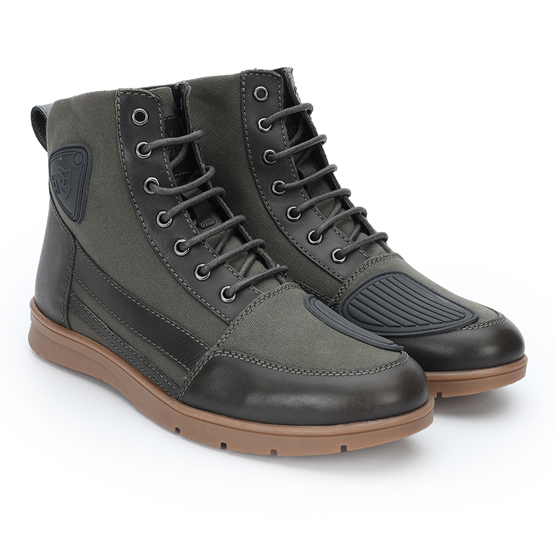 [로얄엔필드]어반 미드탑 올리브 부츠