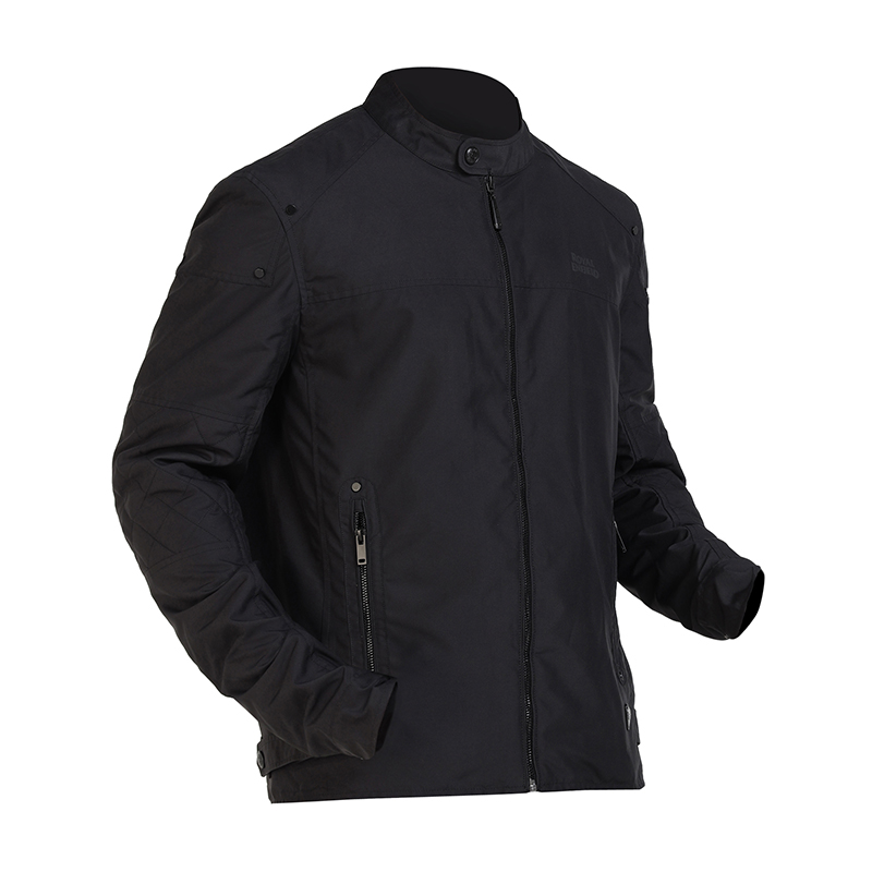 [로얄엔필드]네비스 블랙 바이커 재킷