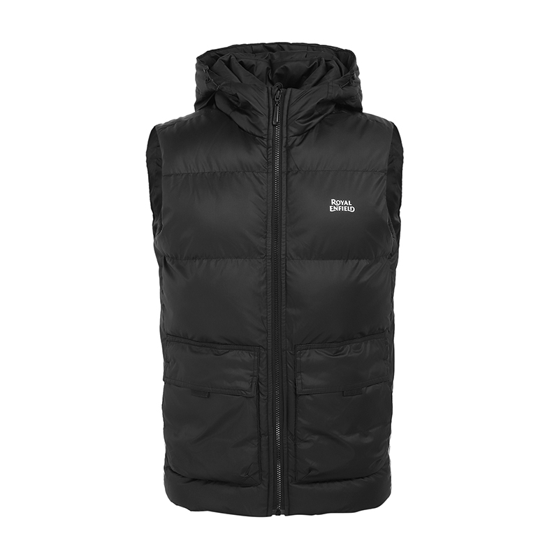 [로얄엔필드]잭슨 후드 블랙 재킷