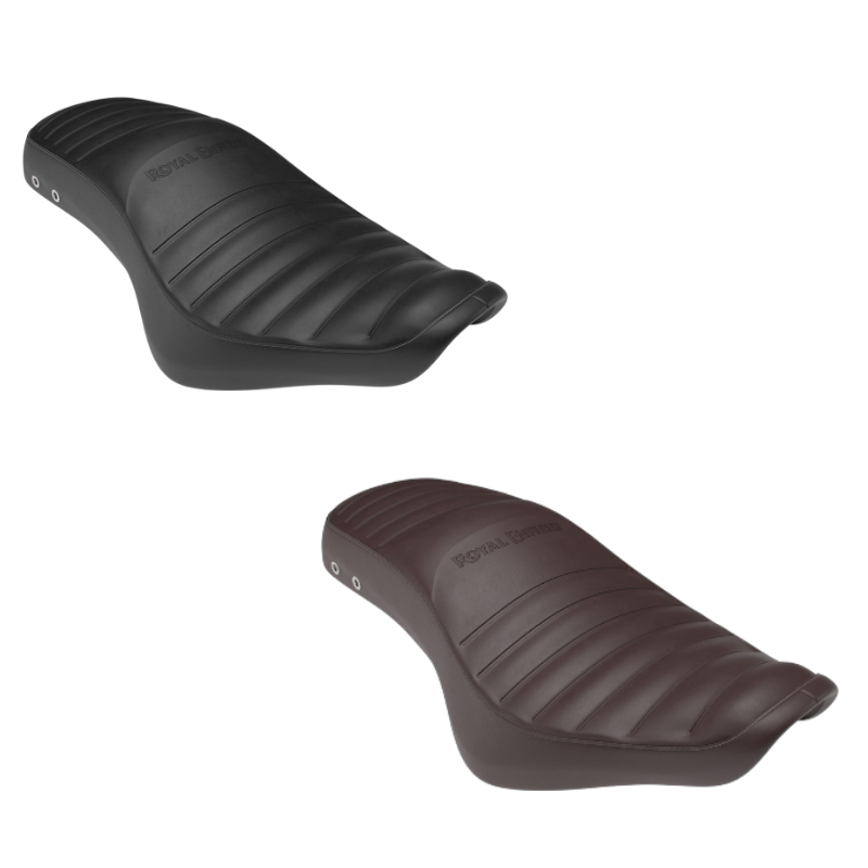 [로얄엔필드]뷸렛350 로우 듀얼 시트, 블랙/브라운