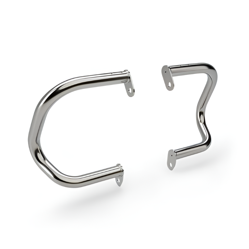 [로얄엔필드]인터셉터/컨티넨탈GT650 트윈스 전용 컴팩트 엔진가드, 실버