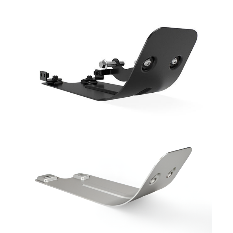 [로얄엔필드]인터셉터/컨티넨탈 GT 650 트윈스 전용 섬프가드, 실버/블랙