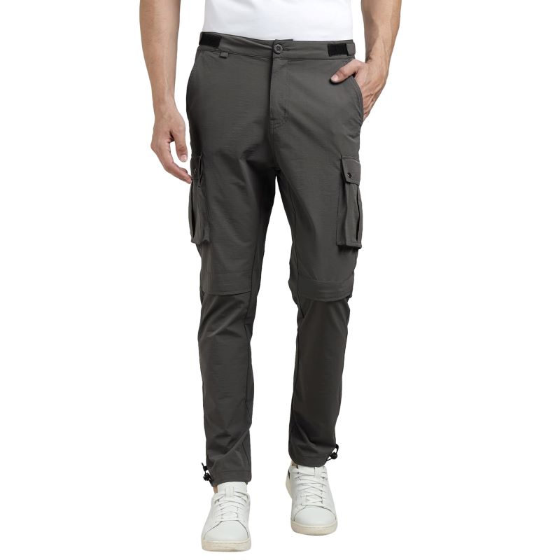 [로얄엔필드]퍼포먼스 그레이 카고 바지