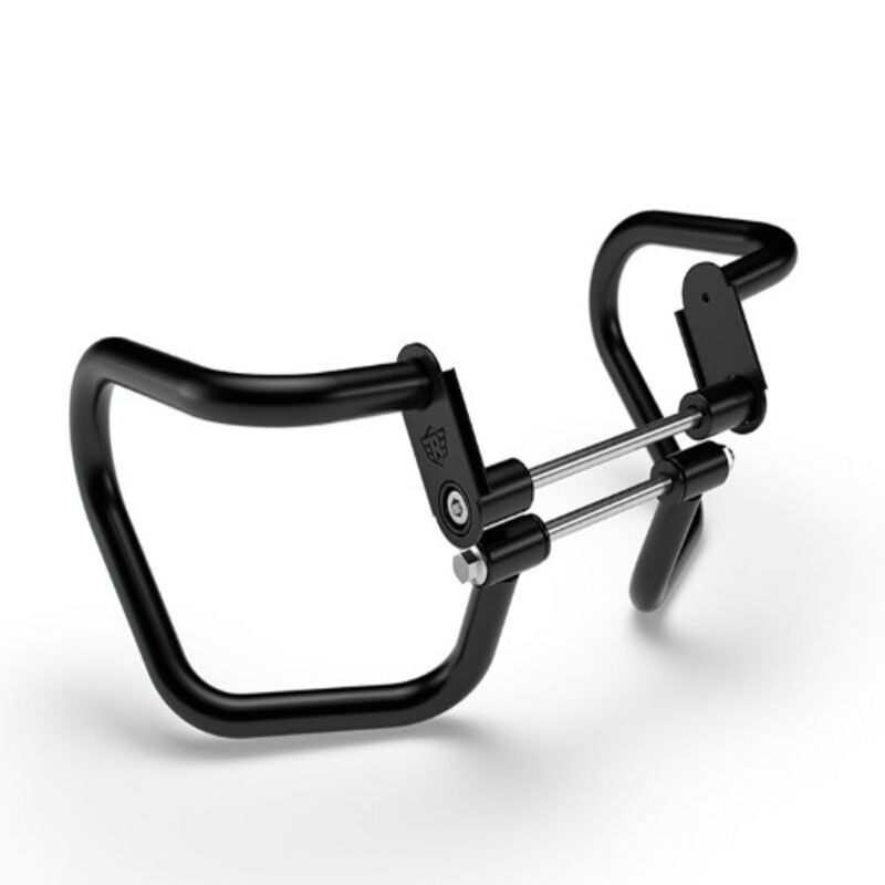 [로얄엔필드]헌터350 전용 엔진가드 컴팩트 블랙