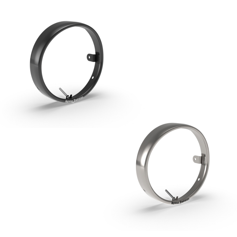 [로얄엔필드]클래식/뷸렛 350 전용 에어로바이저, 실버/블랙