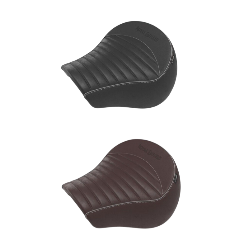 [로얄엔필드]클래식350 전용 투어링 라이더 시트 블랙/브라운