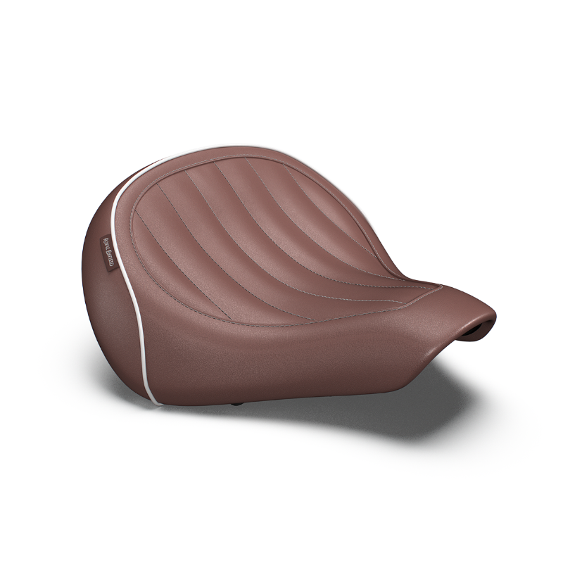 [로얄엔필드]고안 클래식350 전용 커스텀 라이더 시트, 브라운