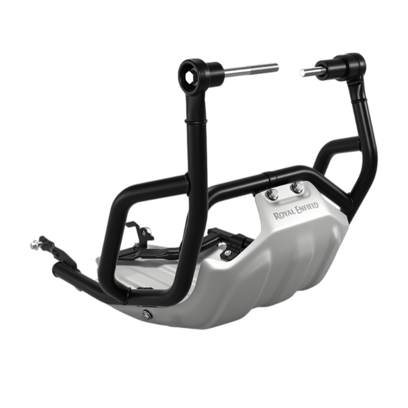 [로얄엔필드]히말라얀450 전용 랠리 엔진+섬프가드, 실버