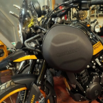 [로얄엔필드]히말라얀450 전용 탱크 레일백, 블랙