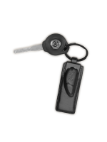 [로얄엔필드]탱크 트림 가죽 블랙 키체인