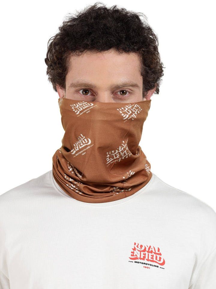 [로얄엔필드]브랜드코어 녹아웃 브라운 바라클라바