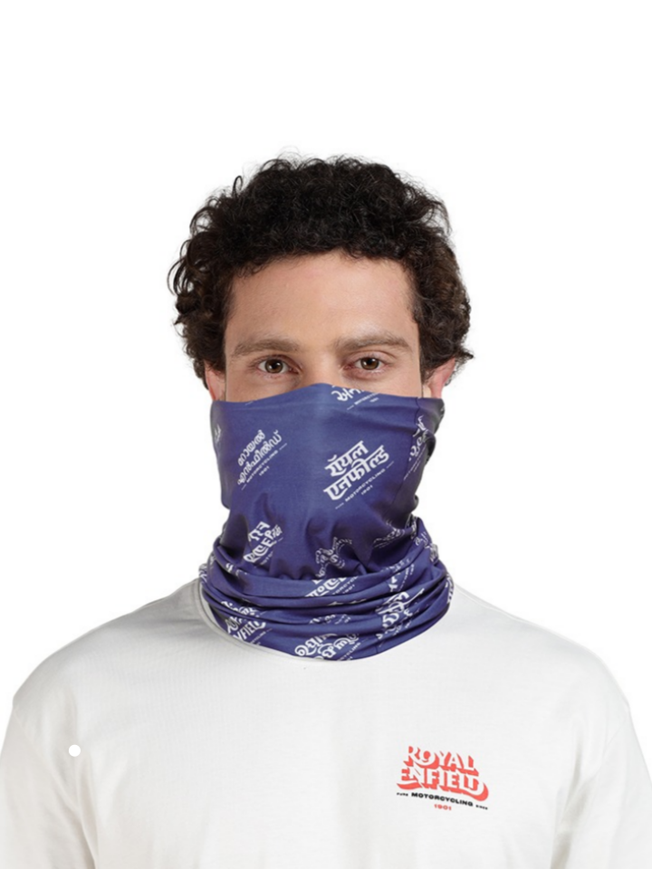 [로얄엔필드]브랜드코어 녹아웃 퍼플 바라클라바