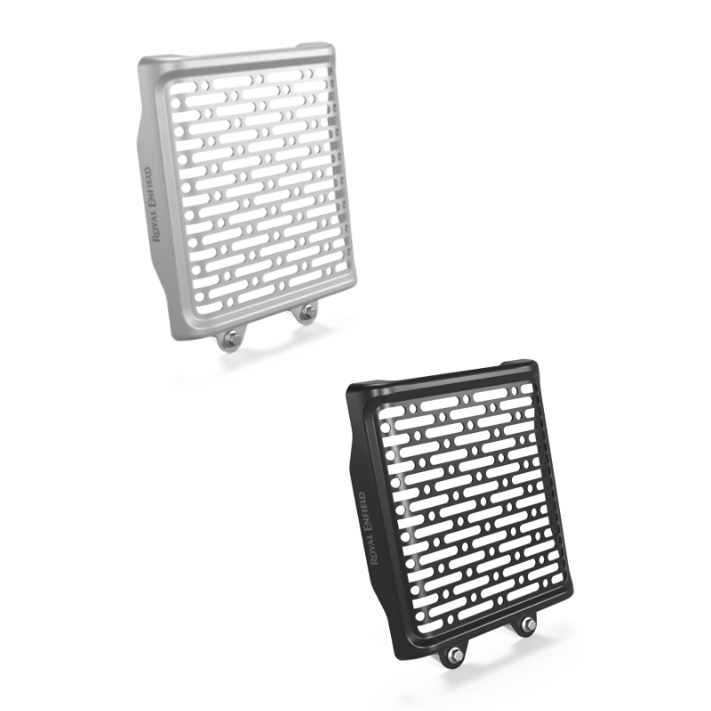 [로얄엔필드]650공용 오일쿨러 가드, 실버/블랙