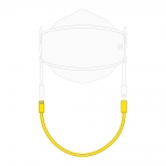 아비티 마스크 스트랩 노랑 27cm Avitty Mask Strap Yellow 10.7in