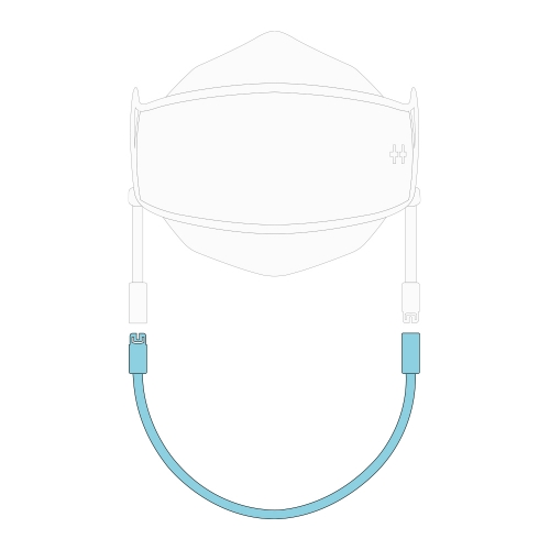 아비티 마스크 스트랩 하늘색 27cm Avitty Mask Strap Sky Blue 10.7in