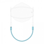 아비티 마스크 스트랩 하늘색 27cm Avitty Mask Strap Sky Blue 10.7in