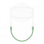 아비티 마스크 스트랩 라이트 그린 27cm Avitty Mask Strap Light Green 10.7in