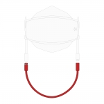 아비티 마스크 스트랩 레드 27cm Avitty Mask Strap Red 10.7in