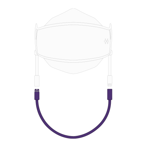 아비티 마스크 스트랩 보라 27cm Avitty Mask Strap Purple 10.7in