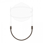 아비티 마스크 스트랩 카키 27cm Avitty Mask Strap Khaki 10.7in