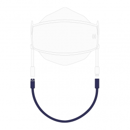 아비티 마스크 스트랩 네이비 27cm Avitty Mask Strap Navy 10.7in