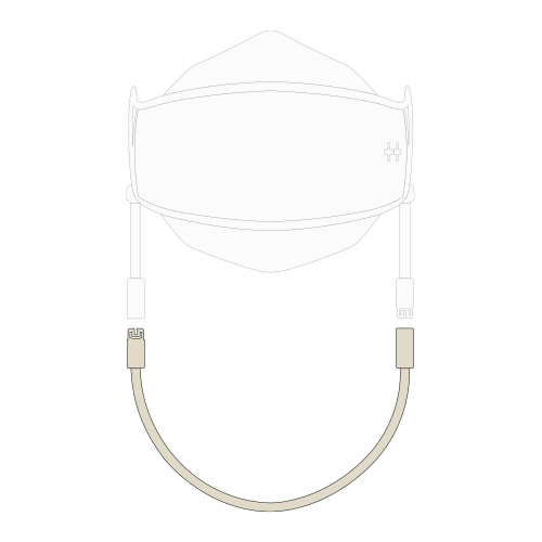 아비티 마스크 스트랩 베이지 27cm Avitty Mask Strap Beige 10.7in