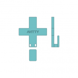 아비티 미니 벽 고리 하늘색 Avitty Mini Wall Hook Sky Blue