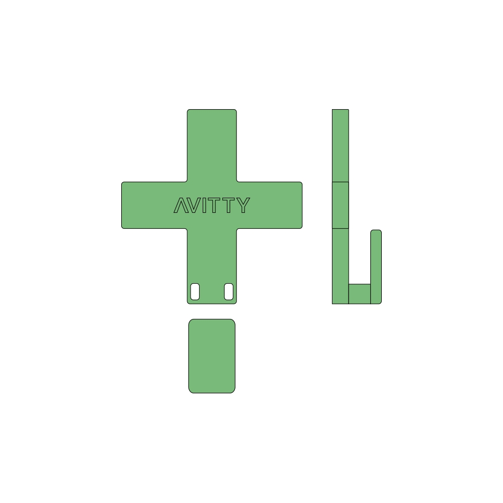 아비티 미니 벽 고리 라이트 그린 Avitty Mini Wall Hook Light Green