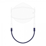 아비티 마스크 스트랩 네이비 41cm Avitty Mask Strap Navy 16.2in