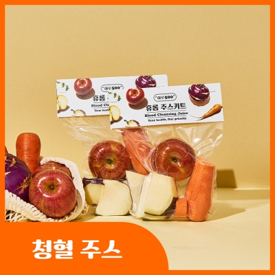 [패키지] 휴롬 청혈 주스 키트 2.5kg (500g x 5개입)