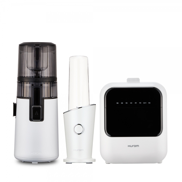 [단독세트] 착즙기 H410 & 음식물처리기 2세대 & 미니 블렌더_H410&FD-B03&BL-C01