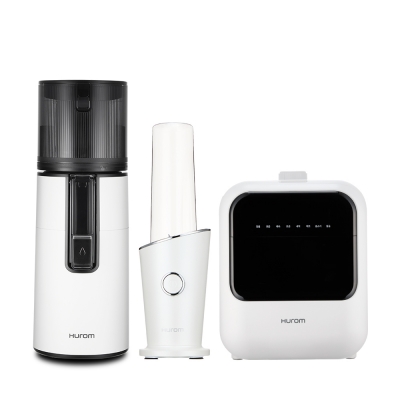 [단독세트] 착즙기 H400 & 음식물처리기 2세대 & 미니 블렌더_H400&FD-B03&BL-C01