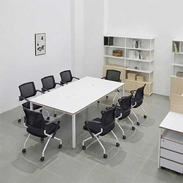 뮤보-MUBO 회의용테이블 (민짜 상판/타공X)