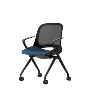 [EZ 아트] EZ-E5 FOLDING 메쉬 회의용 의자(블랙프레임)