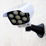 태양광 센서 화이트 CCTV 조명 VER.1 일체형