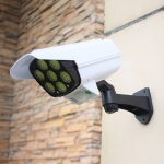 태양광 센서 화이트 CCTV 조명 VER.1 일체형