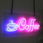 커피숍 카페 레스토랑 LED 네온사인 간판