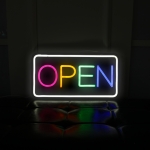 네로 LED 컬러 OPEN 네온사인 아크릴 간판