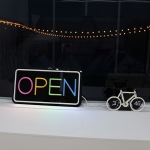 네로 LED 컬러 OPEN 네온사인 아크릴 간판