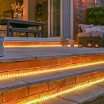 서틀 LED 태양광 줄조명 인테리어 라인 간접 조명