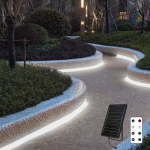 서틀 LED 태양광 줄조명 인테리어 라인 간접 조명