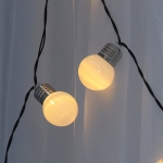 우주볼 줄전구 USB 화이트캡 빅볼 앵두 전구 6M 30구