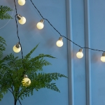 우주볼 줄전구 USB 화이트캡 빅볼 앵두 전구 6M 30구