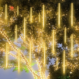 유성우 스노우펄 LED 어댑터 빗방울 정원 조명